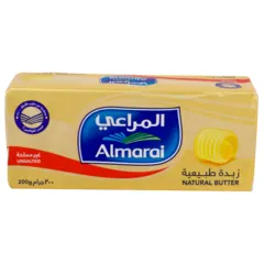 زبدة طبيعية غير مملحة
