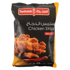 ستربس الدجاج حار