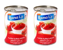 رنا - طماطم إيطالية مقشرة ٢*٤٠٠ غرام
