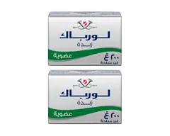 لورباك زبدة عضوية غير مملحة ٢*٢٠٠ غرام