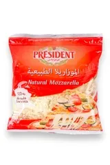 جبنة موزاريلا مبشورة