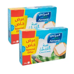 المراعي جبنة بالقشطة ٢٤ قطعة (عرض خاص) ٢*٤٣٢ غرام