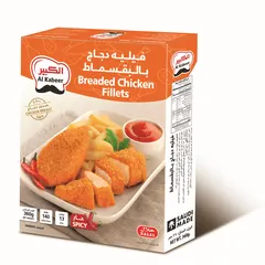 فيليه دجاج بالبقسماط حار