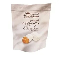 تمر بالشوكولاتة البيضاء