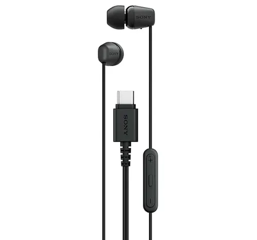سوني USB-C سماعة أذن سلكية لون أسود IER-EX15C