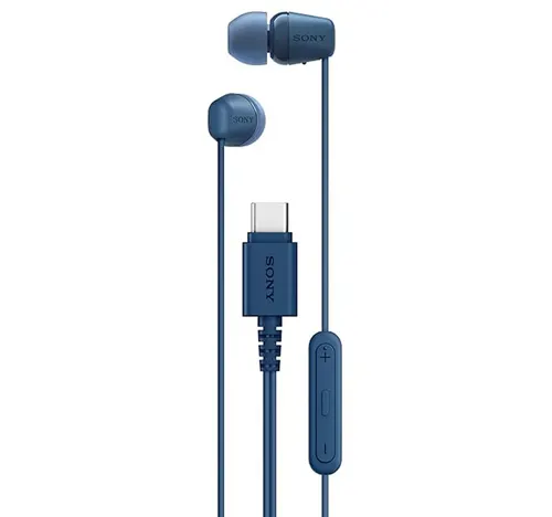 سوني USB-C سماعة أذن سلكية لون أزرق IER-EX15C