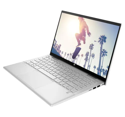HP Notebook X360 14-DY0023NX Intel Core i3, 4GB RAM, 256GB SSD, 14 inch Touch Screen, Intel UHD Graphics, Windows 11 Home, Silver