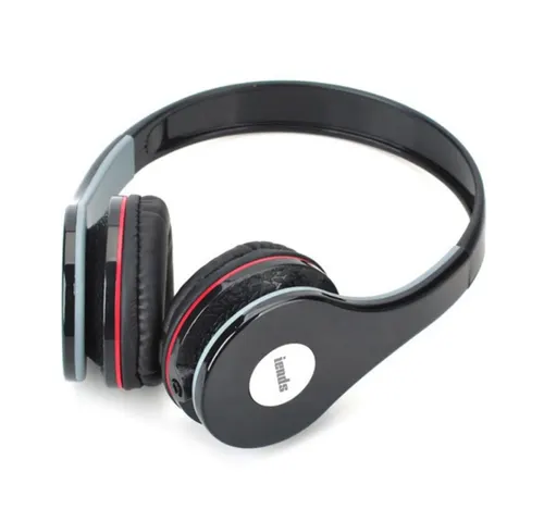 Iends Stereo Headset Lightweight Adjustable On-Ear Headphone with Microphone HS797