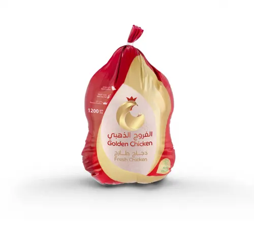 الفروج الذهبي دجاج كامل طازج 1.2 كجم