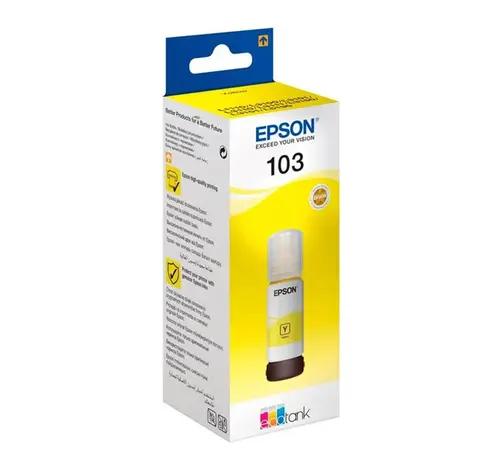 إبسون 103 (T00S44A) حبر أصفر أصلي عبوة