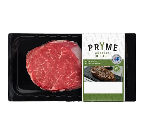 Pryme Organic Beef Tenderloin Steak 200 g