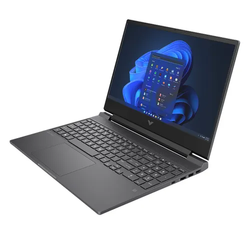 إتش بي فيكتوس نوت بوك كمبيوتر محمول للألعاب معالج إنتل كور i5-13420H ذاكرة وصول عشوائي سعة 16 جيجابايت قرص إس إس دي سعة 512 جيجابايت بطاقة رسومات إنفيديا GeForce RTX 2050 سعة 4 جيجابايت نظام التشغيل ويندوز 11 هوم لون فضي، 15-FA1008NX