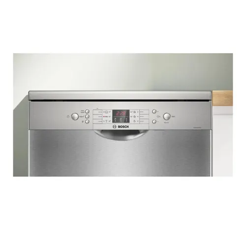 Bosch Serie 4 Dishwasher, 13 Place Settings, 6 Programs, Silver Inox, SMS26DI01B