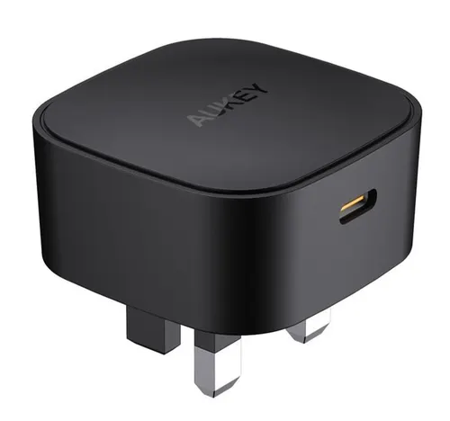 أوكي شاحن جداري USB Type-C أسود PA-Y25