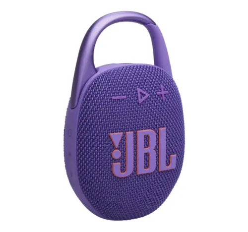 JBL Clip 5 Portable Wireless Bluetooth Speaker Purple