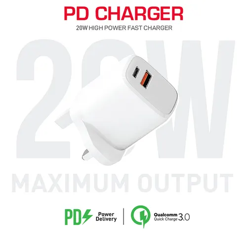 Trands 20W PD Travel Charger TR-AD331, White