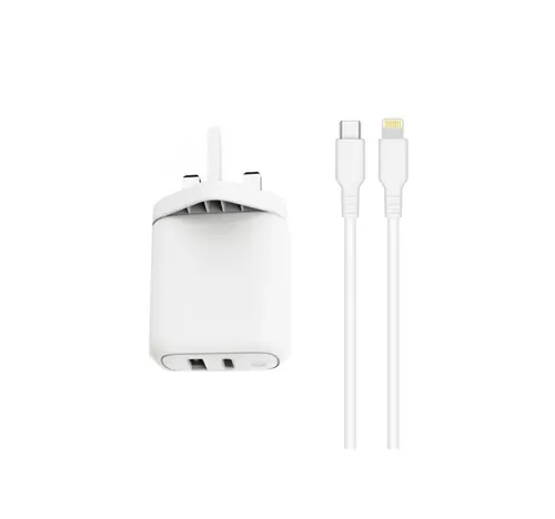 تراندز شاحن سفر TR-AD6489 مع كابل من النوع C إلى Lightning