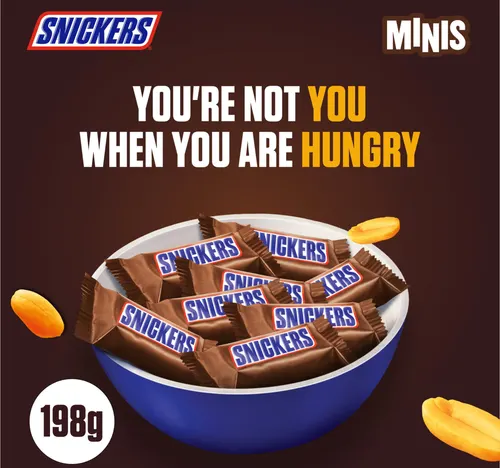 سنيكرز مينيز كيس شوكولاتة 198 جم