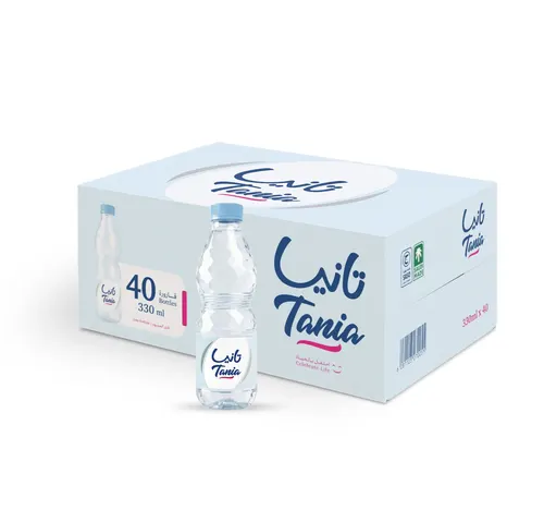 Tania Low Sodium Bottled Drinking Water 40 x 330 ml