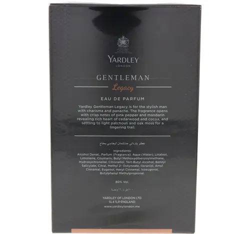 ياردلي جنتلمان ليجاسي عطر للرجال 100 مل