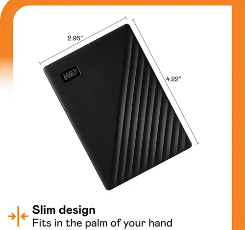 WD MY PASSPORT BPKJ0050BBK 5TB Bk