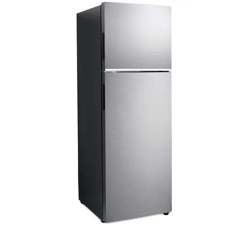 Haier Double Door Refrigerator, 280L Net Capacity, Dazzling Silver, HRF-295NS