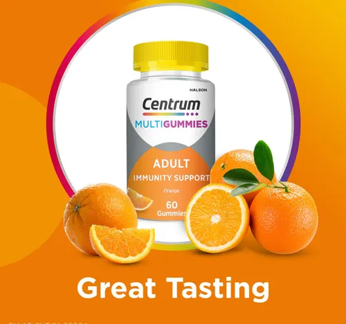Centrum Orange Multi Gummies Immunity Support For Adult 60 pcs