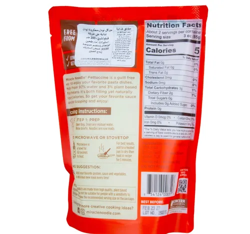 Miracle Noodle Fettuccine Gluten Free 200 g