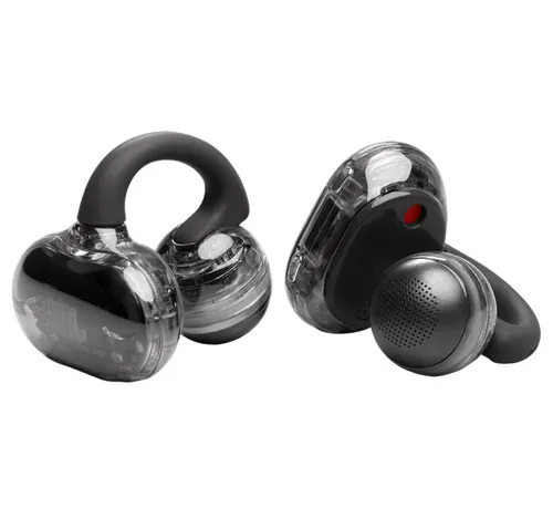 JBL Soundgear Clips Open-ear True Wireless Earbud, Black