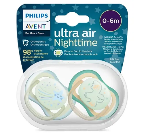 Philips Avent Ultra Air Nighttime From 0-6Months 376/18 2 pcs