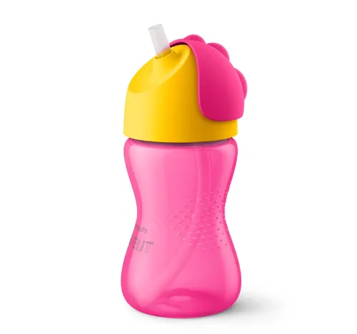 Philips Avent Straw Cup Pink 200 ml 12 Months+ 798/00 1 pc