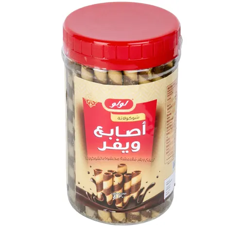 لولو أصابع ويفر بالشوكولاته 300 جم