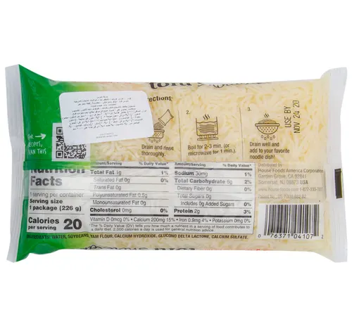 House Foods Tofu Noodle Shirataki Angel Hair 226 g