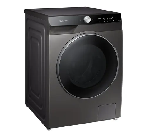Samsung Front Load Washer & Dryer, 12/8 kg, 1400 RPM, Inox, WD12TP34DSX/YL