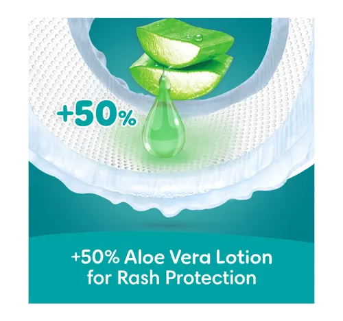 Pampers Rash Protection Diaper with Aloe Vera Lotion Size 4 9-14kg 96 pcs