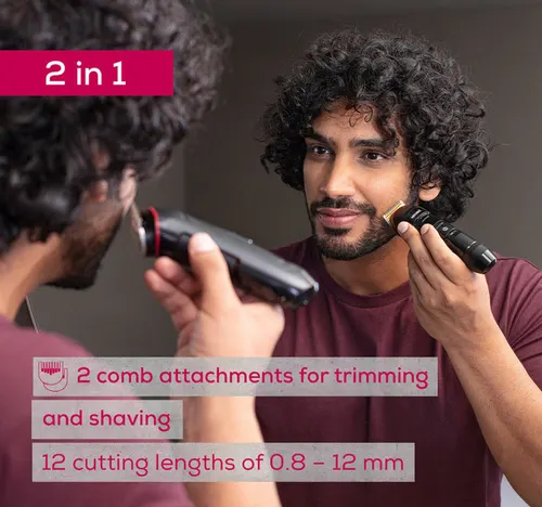 Beurer Rechargable Beard Trimmer, MN4X