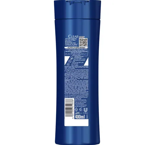 Clear Men Legend by Vini Jr. Anti-Dandruff Shampoo 400 ml