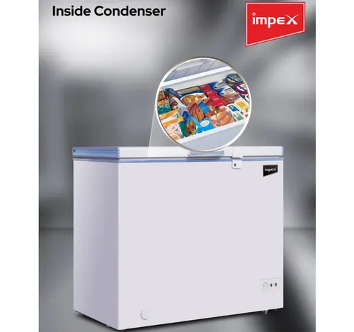 إمبكس فريزر أفقي سعة صافية 141 لتر لون أبيض، IMCF150A