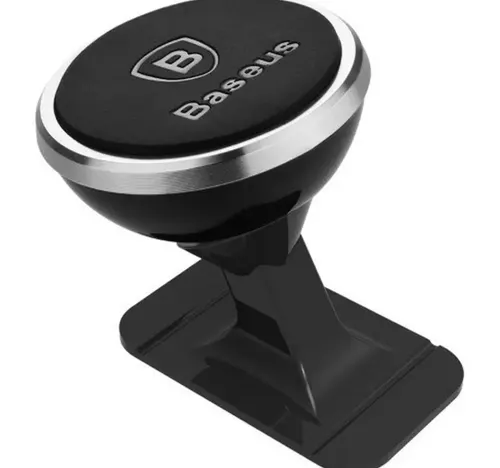 Baseus 360° Adjustable Magnetic Phone Mount, Silver, SUCX140012