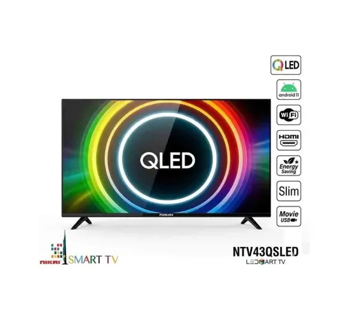Nikai 43 inch FHD Smart QLED TV, NTV43QSLED