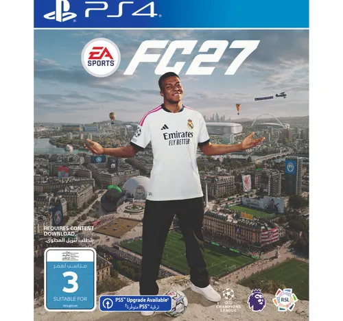 لعبة EA SPORTS FC 27 الإصدار القياسي لكرة القدم لجهاز بلايستيشن 4