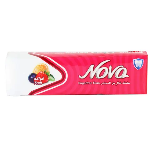 باطوق نوفا علكة بالفواكه 20 × 12.5 جم