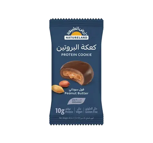 Natureland Organic Peanut Butter Protein Cookie 40 g