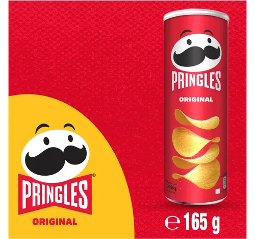برينجلز رقائق بطاطس بالطعم الأصلي 165 جم