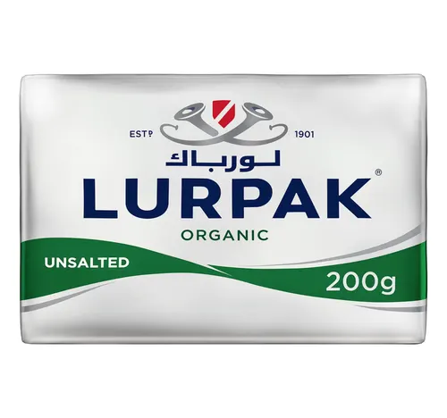 لورباك زبدة عضوية غير مملحة 200 جم