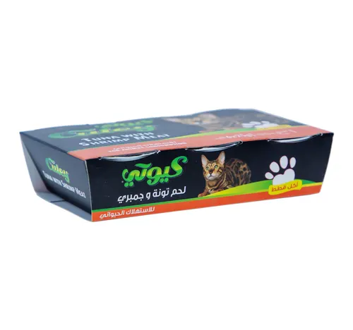 Cutey Tuna With Shrimp Meat Cat Food 6 x 25 g