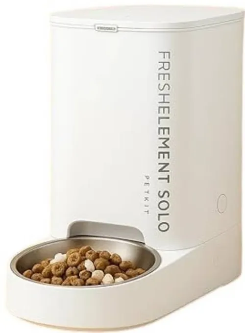 Petkit Automatic Feeder With Stainless Steel Bowl - White