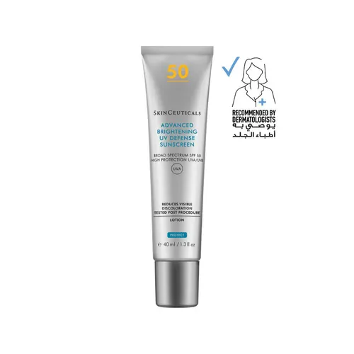سكينسيوتيكالز أدفانسد برايتنج يو في ديفنس SPF50 واقي شمس للتصبغات ٤٠ مل