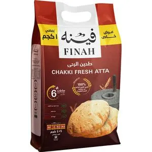 Finah Chakki Fresh Atta Flour 6 kg