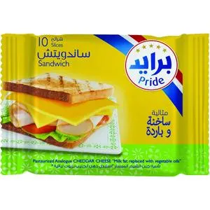 Pride Cheese Slices Sandwich 200G